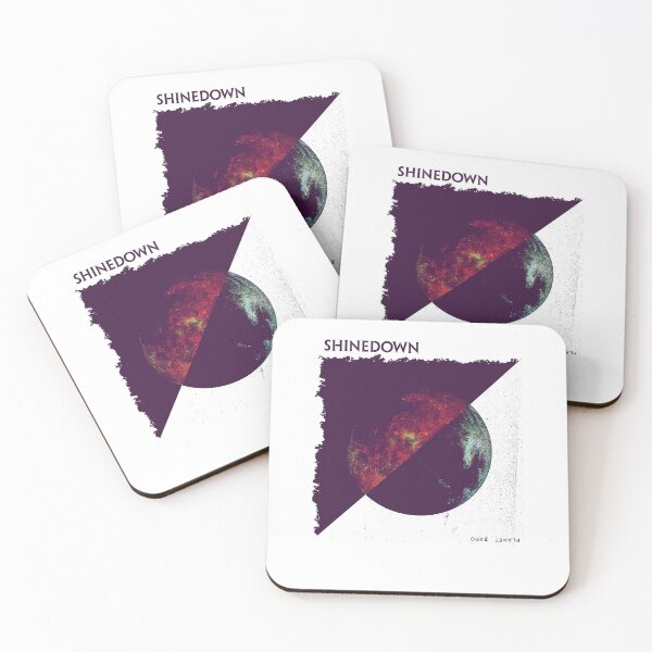 Item preview, Shínédown merch Planet Zero White T-Shirt CD Box Set designed and sold by Shandaunique.