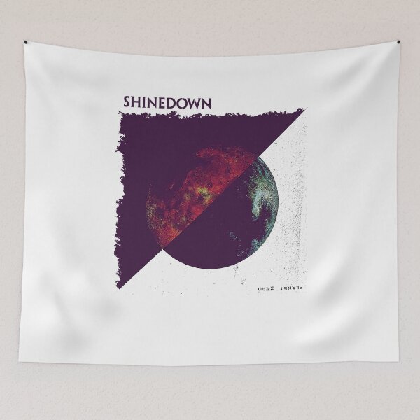 Item preview, Shínédown merch Planet Zero White T-Shirt CD Box Set designed and sold by Shandaunique.