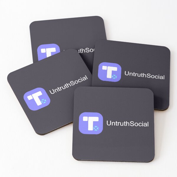 Item preview, UntruthSocial logo (social media platform parody) designed and sold by SolidEarthArt.