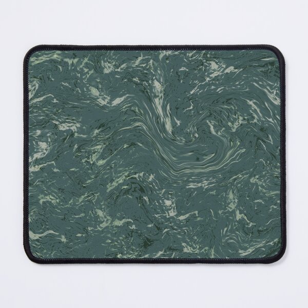 Item preview, Dark Green aesthetic marble pattern shower curtain design  designed and sold by TipTopTapo.