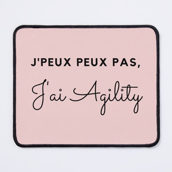 Item preview, Text I can't, I have agility designed and sold by PausePapote.