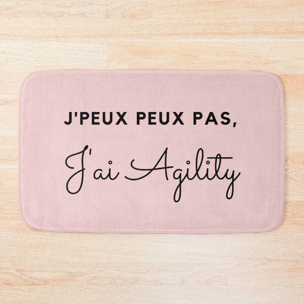 Item preview, Text I can't, I have agility designed and sold by PausePapote.