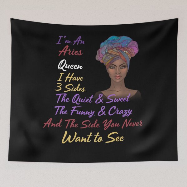Item preview, Womens I'm An Aries Queen I Have 3 Sides Birth designed and sold by hoangtrongkhiem.