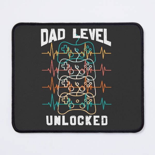 Item preview, Funny Gamer Dad Level Unlocked designed and sold by Yallwofunart.
