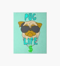 Mops Leben Galeriedruck
