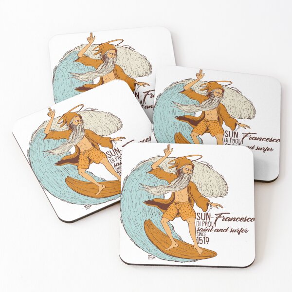 Item preview, Saint Francis of PAOLA surfer designed and sold by Franky-Monty.