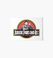 Jurassic Parks and Rec Art Board