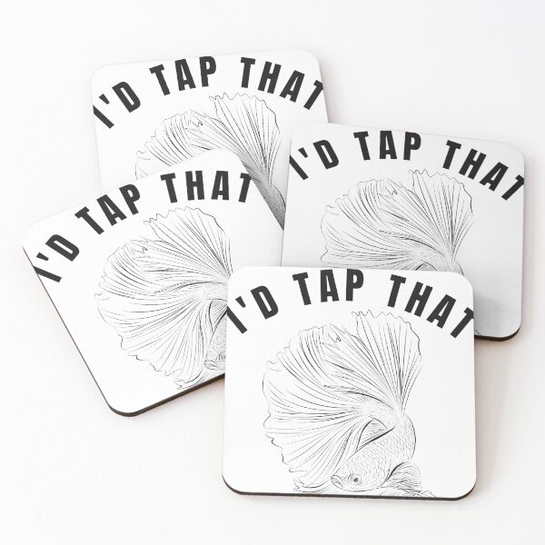 Item preview,  Just Tap That-I'D Tap That Betta Fish designed and sold by badretop.
