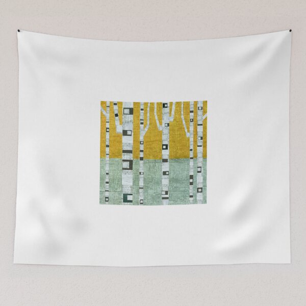 Item preview, Early Winter Birches designed and sold by Michelle Calkins.