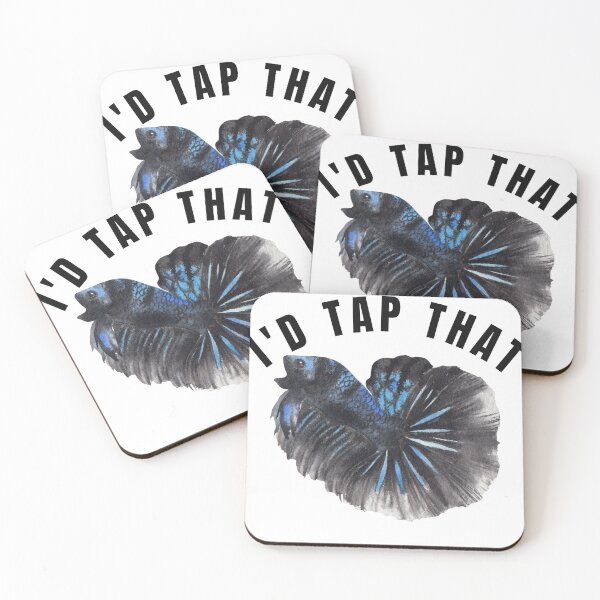 Item preview,  Just Tap That-I'D Tap That Betta Fish designed and sold by badretop.
