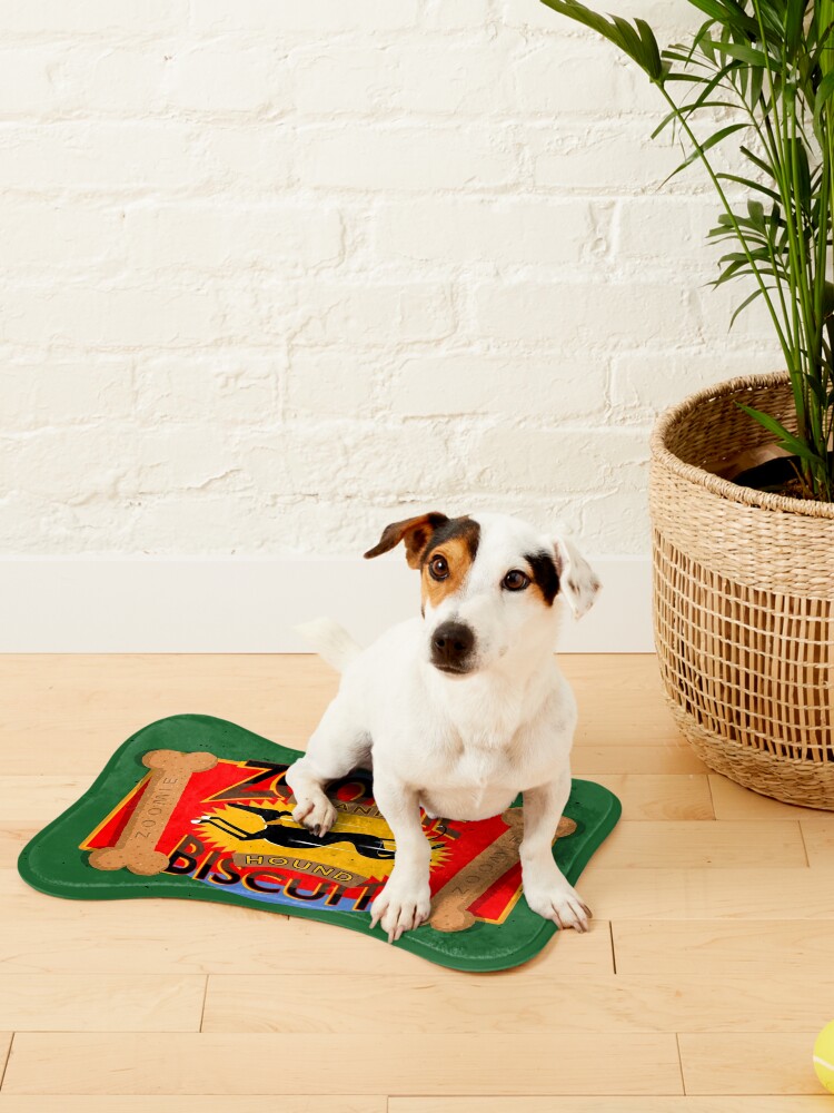 Pet Mat, Zoomie Biscuits designed and sold by RichSkipworth
