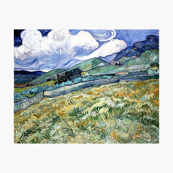 Landscape from Saint-Remy Photographic Print