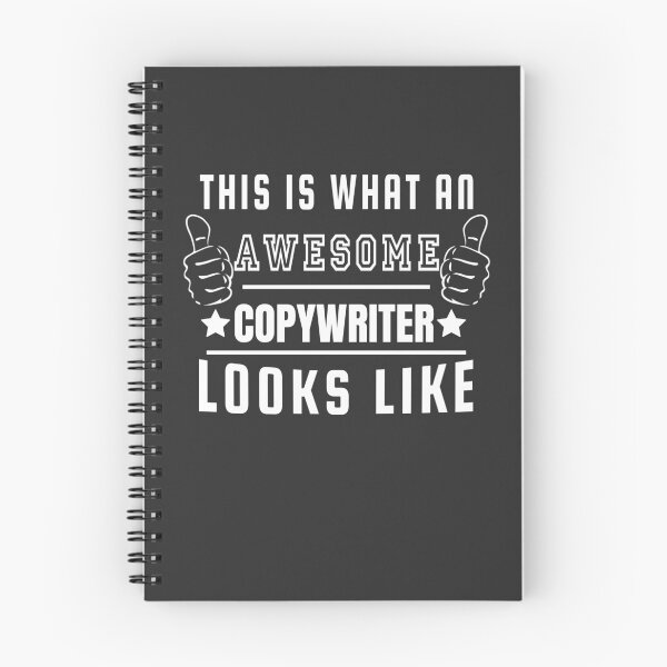 Item preview, this is what an awesome  Copywriter Looks like  designed and sold by Yallwofunart.