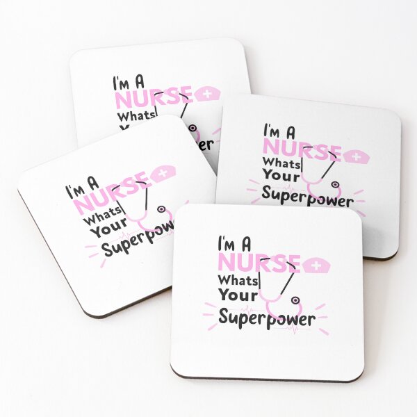 Item preview,  im a nurse whats your superpower, cool design for School Nurses designed and sold by Sun Rise.