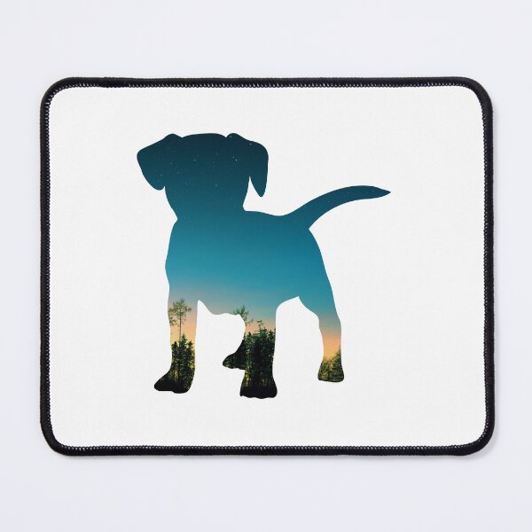 Item preview, Colorful Sky Sunset Dog | Cute Puppy designed and sold by BopleDesigns.