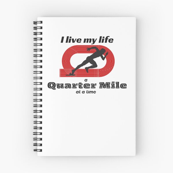 Item preview, Quarter Mile at a Time, Tracklete designed and sold by Cap'n Jabroni.