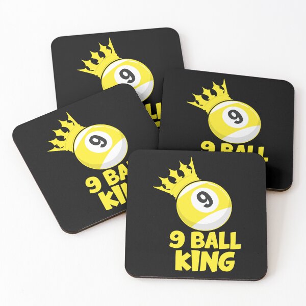Item preview, 9 Ball King Champion Pool Hall Player Essential T-Shirt designed and sold by janlzmaude.