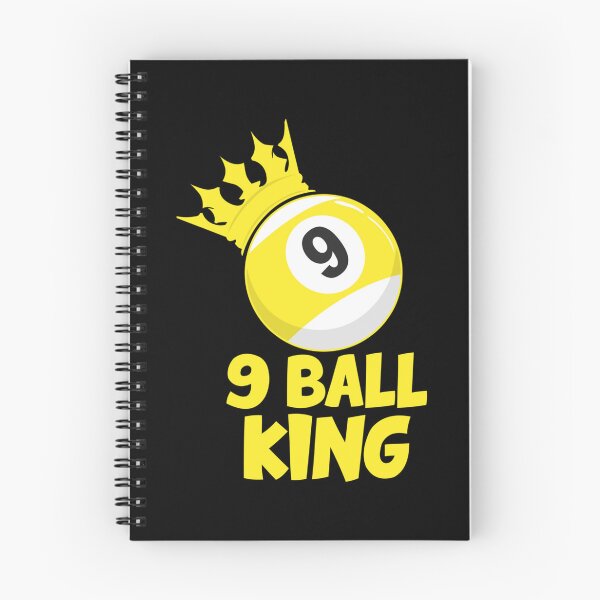 Item preview, 9 Ball King Champion Pool Hall Player Essential T-Shirt designed and sold by janlzmaude.