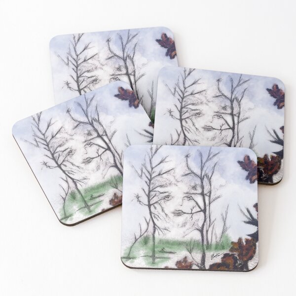 Item preview, Face in the woods! designed and sold by Classiic.