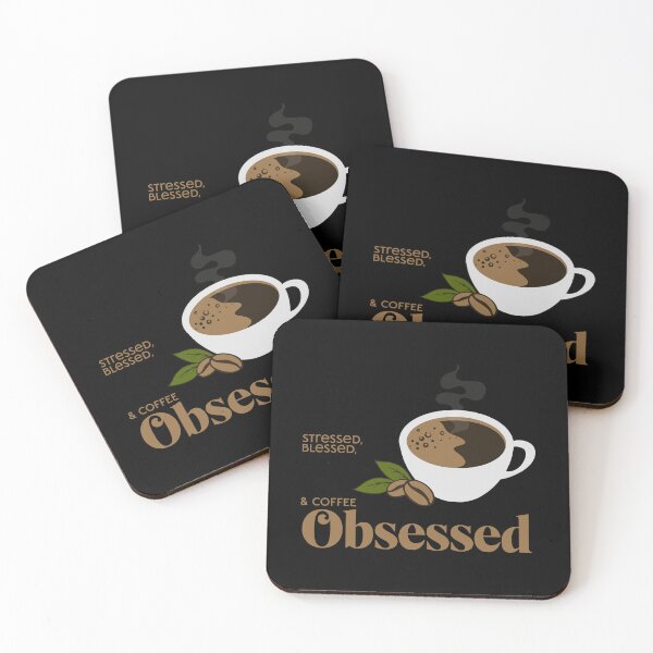 Item preview, Stressed Blessed And Coffee Obsessed | Hot steamy coffee designed and sold by AllInCoffee.