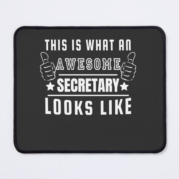 Item preview, this is what an awesome Secretary Looks like designed and sold by Yallwofunart.