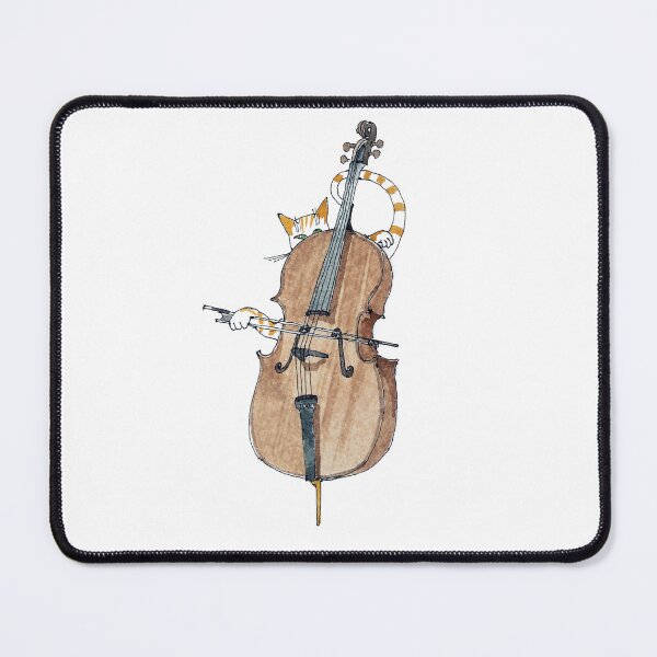 Item preview, Cello Cat designed and sold by MooMooArt.