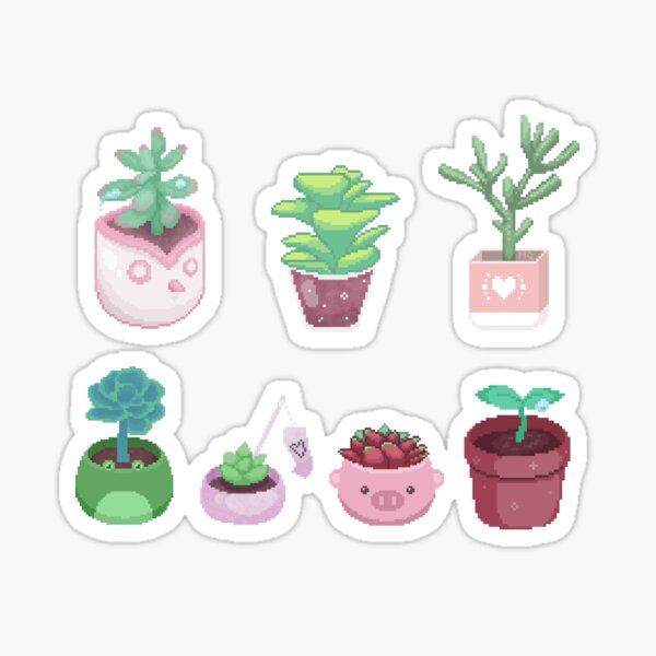 Free: Cute Soft Kawaii Tumblr Pastel Pixelart Pixel Cactus - Cute