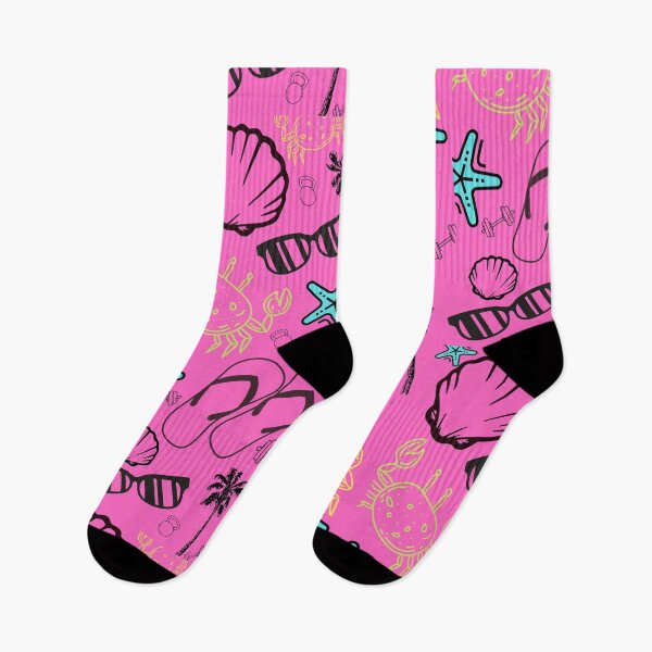 Item preview, Beach and gym pink pattern designed and sold by WAVIstore.