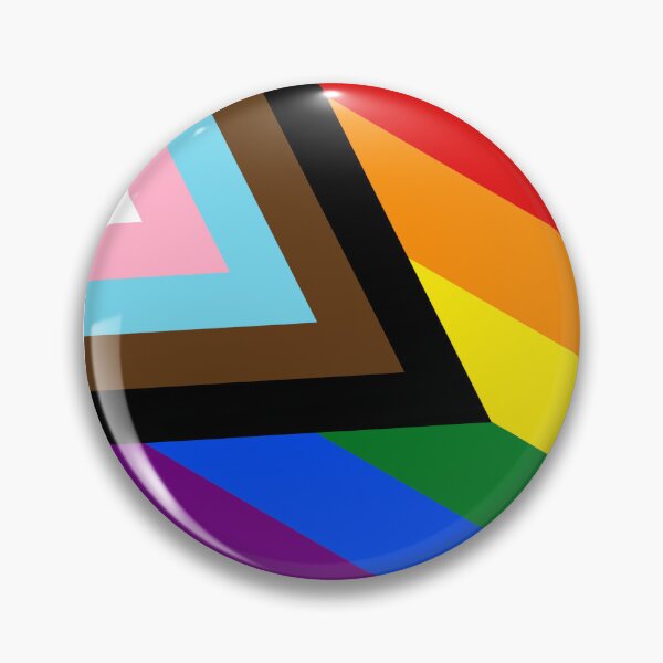 Item preview,  Pride progress rainbow hexagon designed and sold by Sci-Art-Cafe.