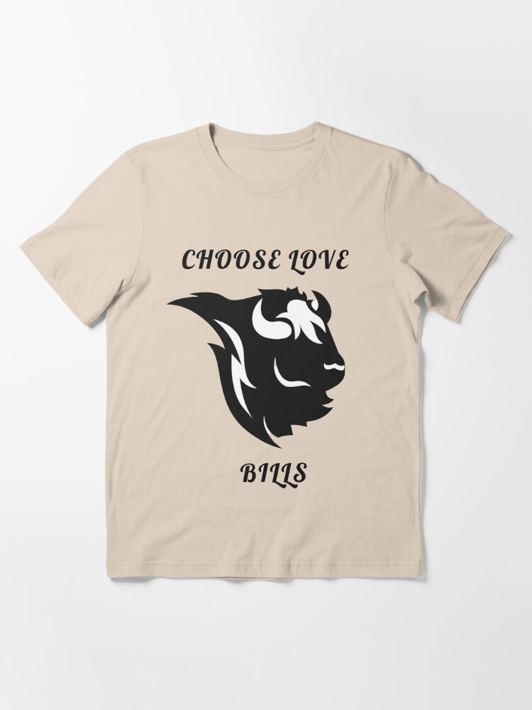 Buffalo Bills Choose Love T-shirt for Sale by 456hashi, Redbubble