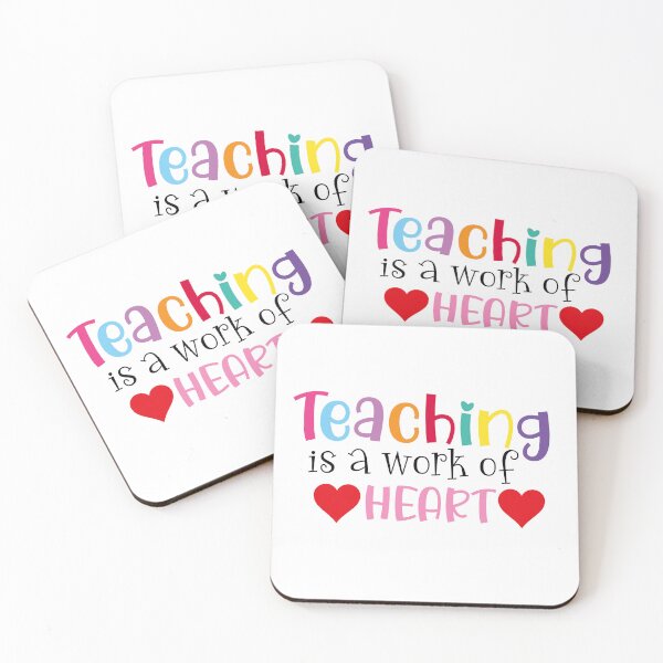 Item preview, Teaching is a work of Heart designed and sold by Orchyd.