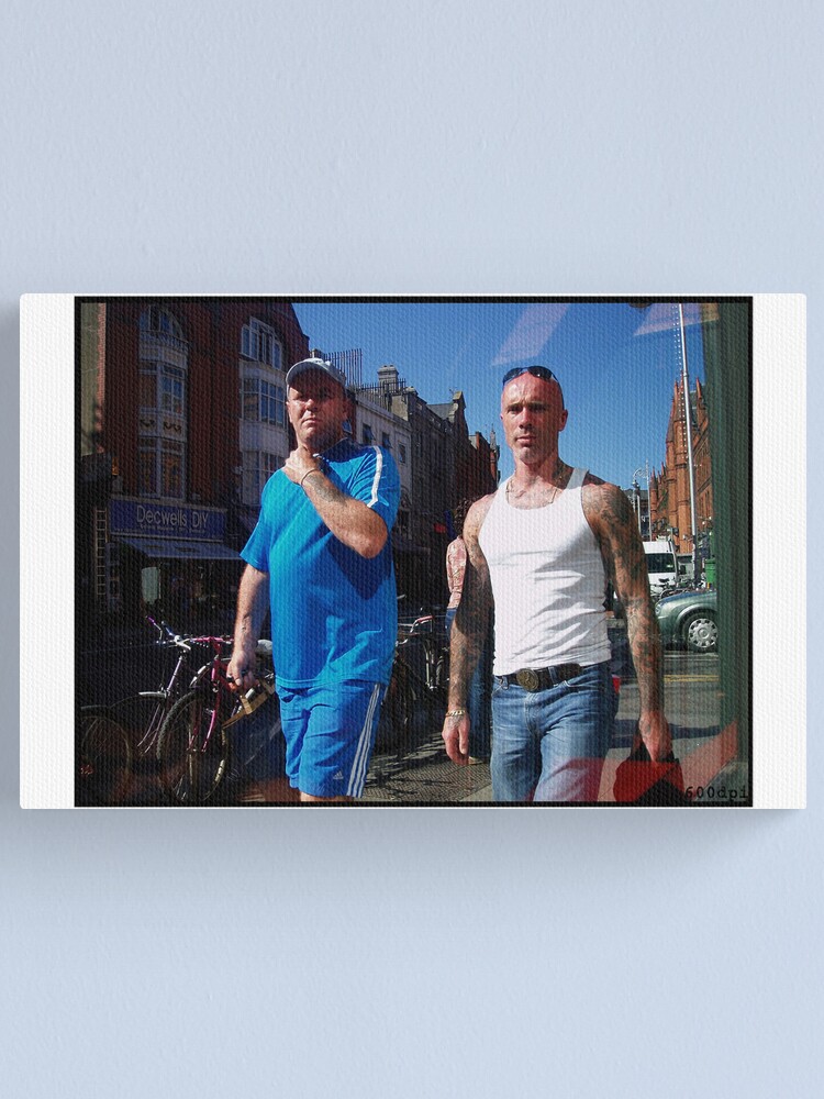 Alternate view of Shopping in Dublin Canvas Print