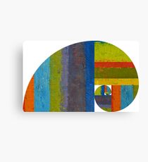 Golden Spiral Study Canvas Print