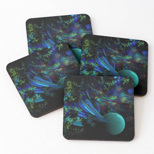 Item preview, Hermosa pintura del espacio hecha en blues designed and sold by MagicByDesign.