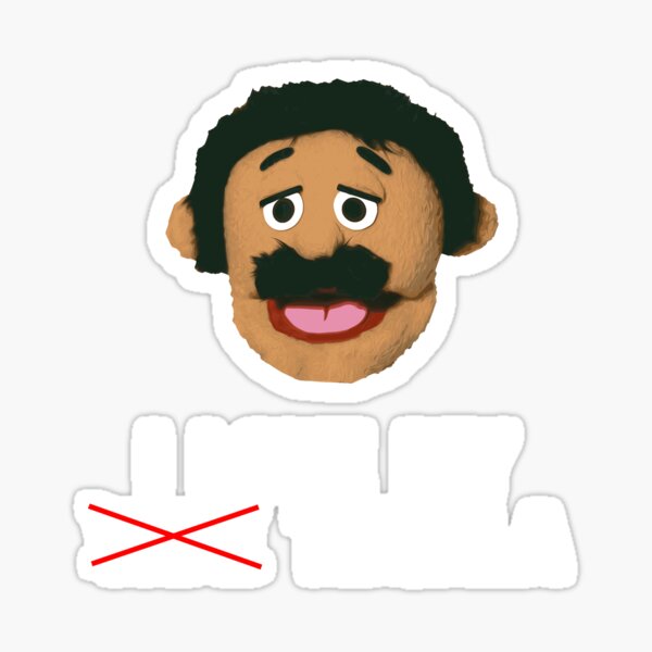 "Awkward Puppets Diego 2023" Sticker by BDCSTYLE Redbubble