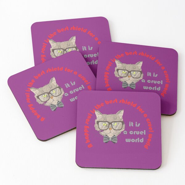 Item preview, Cat at a cruel world designed and sold by Soft Strength Studio.