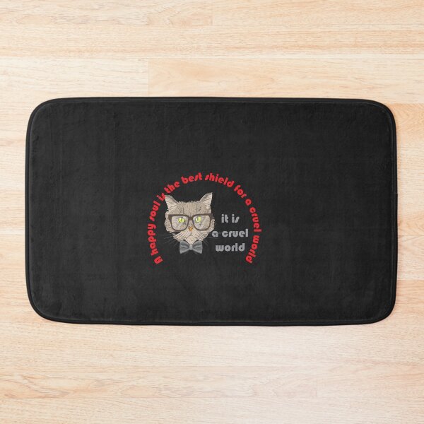 Item preview, Cat at a cruel world designed and sold by Soft Strength Studio.