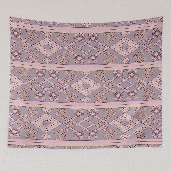 Item preview, Geometric pattern with elements of Argentine ornaments. designed and sold by Skaska.