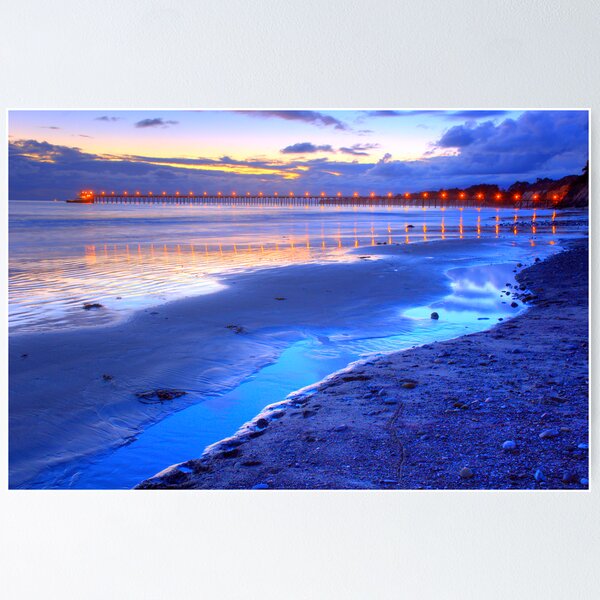 Bacara (Haskell’s ) Beach, Santa Barbara Poster