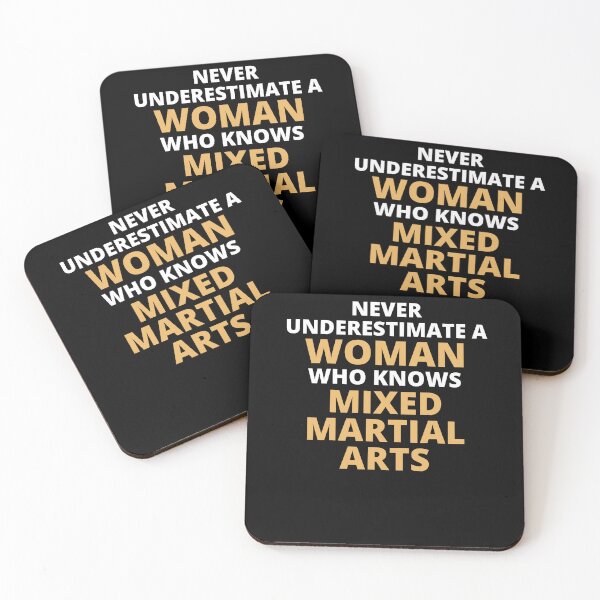 Item preview, Never Underestimate A Woman Who Knows Mixed Martial Arts designed and sold by clickmostro.