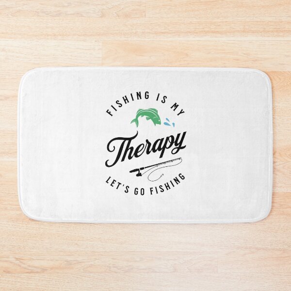 Item preview, Fishing Is My Therapy, Lets Go Fishing designed and sold by SportyDogShop.