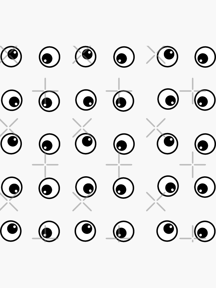 "Googly Eyes Sticker Pack everything everywhere all at once" Sticker by SteelDesgins Redbubble
