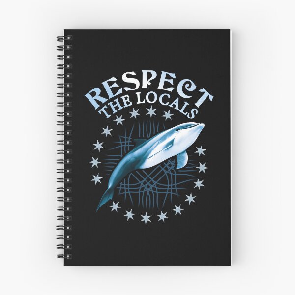 Item preview, Respect The Locals - Dolphin Lover Quote designed and sold by TMBTM.