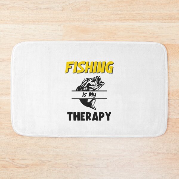 Item preview, Fishing Is My Therapy, Lets Go Fishing designed and sold by SportyDogShop.