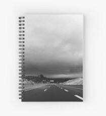 Tumblr Road Spiral Notebook