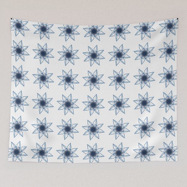 Item preview, winter blue star designed and sold by Meo Design.