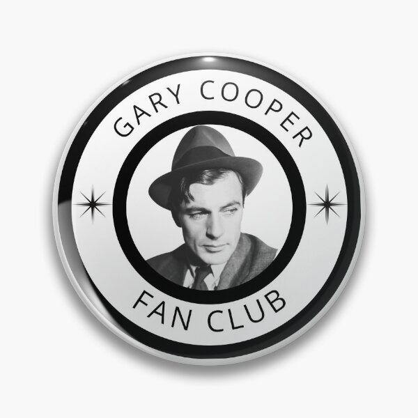 Item preview, Gary Cooper Fan Club designed and sold by ShesGoneMad.