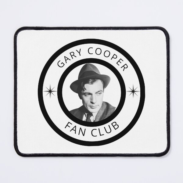 Item preview, Gary Cooper Fan Club designed and sold by ShesGoneMad.