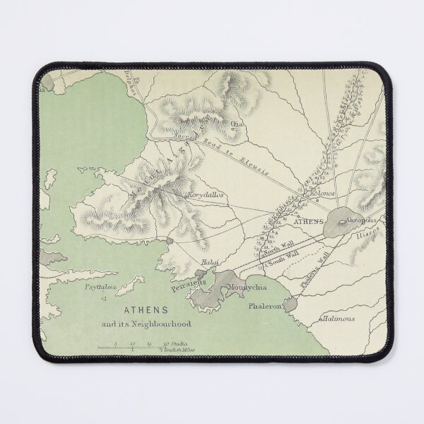 Item preview, Ancient Athens Map Hellas world designed and sold by ClassicalGreece.