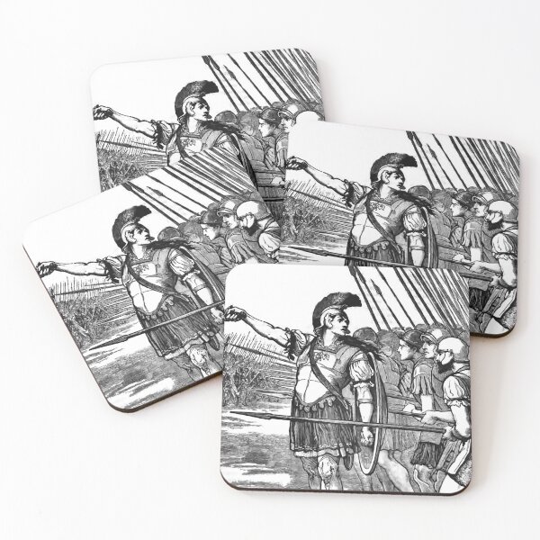 Item preview, Pelopidas at the battle of Leuktra Ancient Greece designed and sold by ClassicalGreece.
